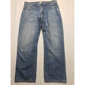 GAP Easy Authentic Jean Men 34x30 Loose Fit Light Wash Denim Blue 2010 Y2Kcore